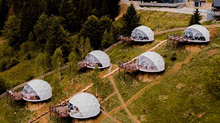 Ecopod – геодезичні будиночки у с. Яблуниця фото