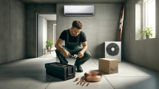 Закладка магістралі для кондиціонера у Львові фото