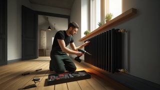 Монтаж радіаторів опалення у Львові фото